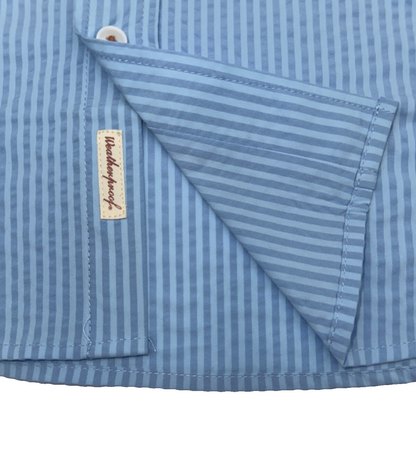 $60 Original Weather Proof Vintage Men’s  Button Up Shirt-Light Blue-Medium-New