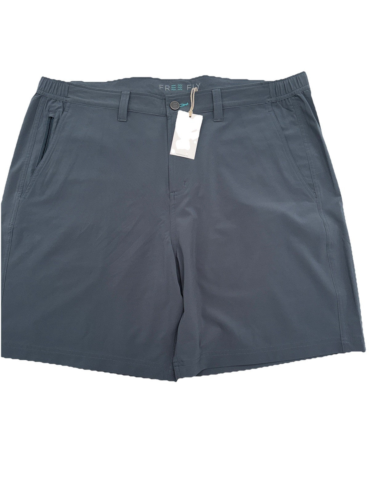 $68 Free Fly Men's Utility Short II - 7.5" - Blue Dusk -2XLarge- New Tag