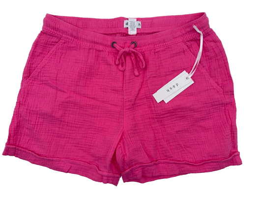 $44 Dash Women's Shorts 5” - DA1574 - Carmine Rose - Medium - New With Tags