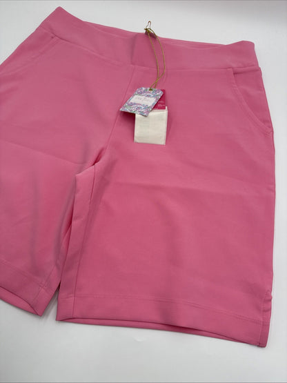 $54 Stella Parker Women’s GOLF 9” Stretch Golf Short- Pink Panther-Large- New