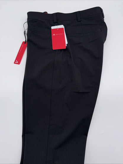 $140 Redvanly Men’s Kent Golf Pants - Black- Large - New With Tags
