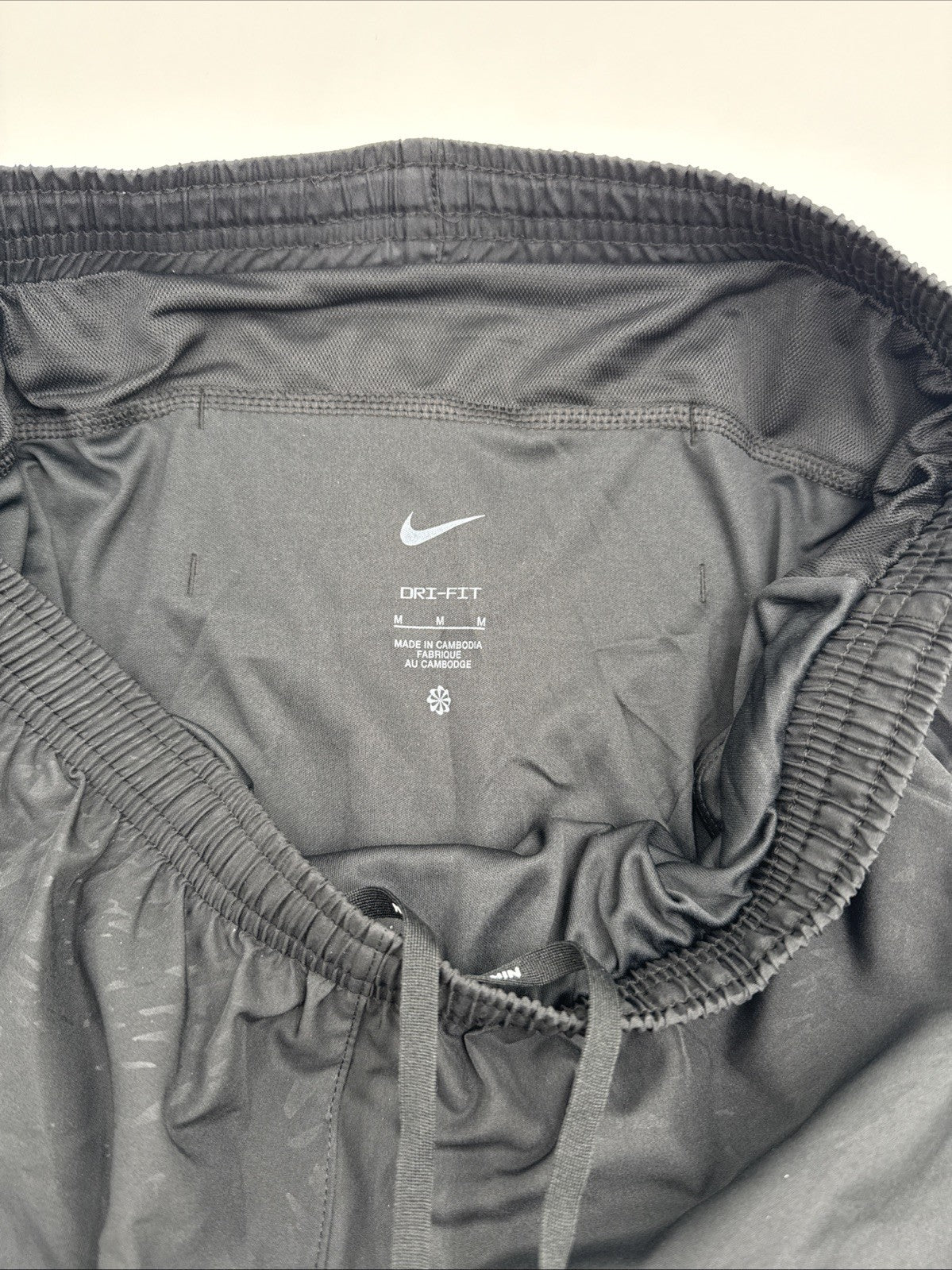 Nike Women's 4" Tempo Modern Embossed Running Shorts (831281-010)-Black-Medium