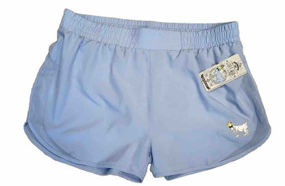 GOAT Women's Athletic Shorts- Carolina Blue - Large  NWT