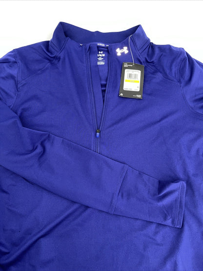 $80 Under Armour Women’s 1/2 Zip Top Running  Qualifier Run 2.0-Purple-Medium
