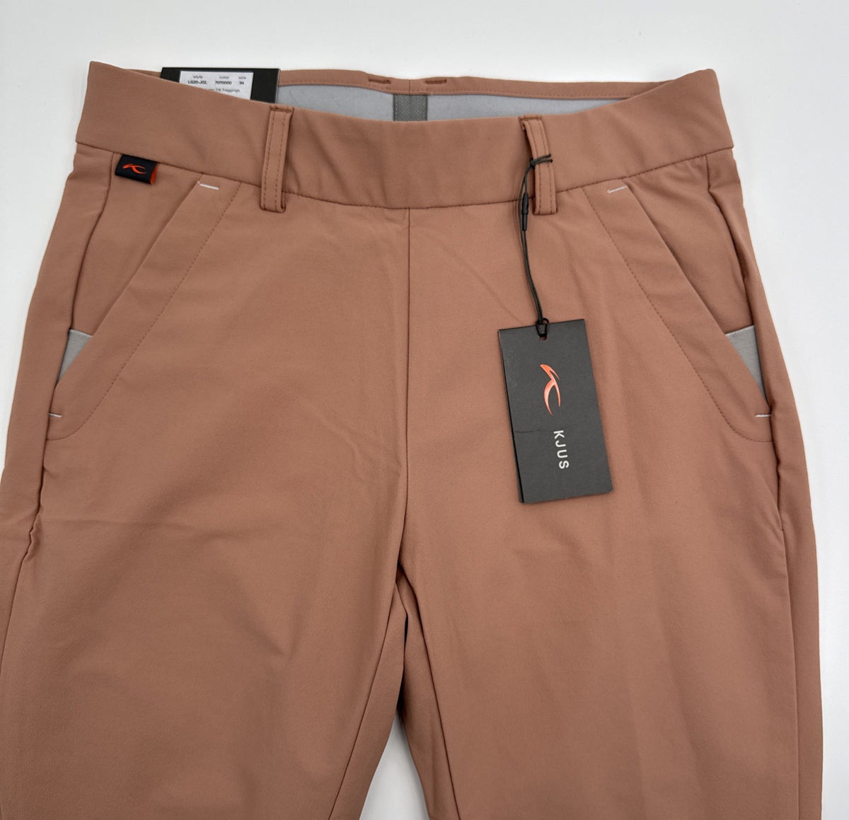 $149 KJUS Women’s Ice Light 7/8 Golf Treggings Pants- Clay- Size34 / US 4-NWT