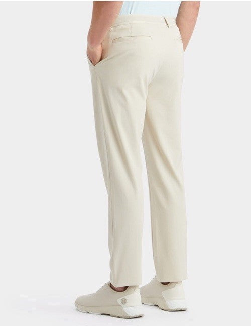 $195 G/FORE Men’s Club Stretch Tech Twill Golf Pants Tailored Fit -Stone-30W 32W