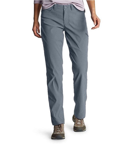 $70 Eddie Bauer Women's Rainier Stretch Hiking Pants-Graphite Size: 14 - New Tag
