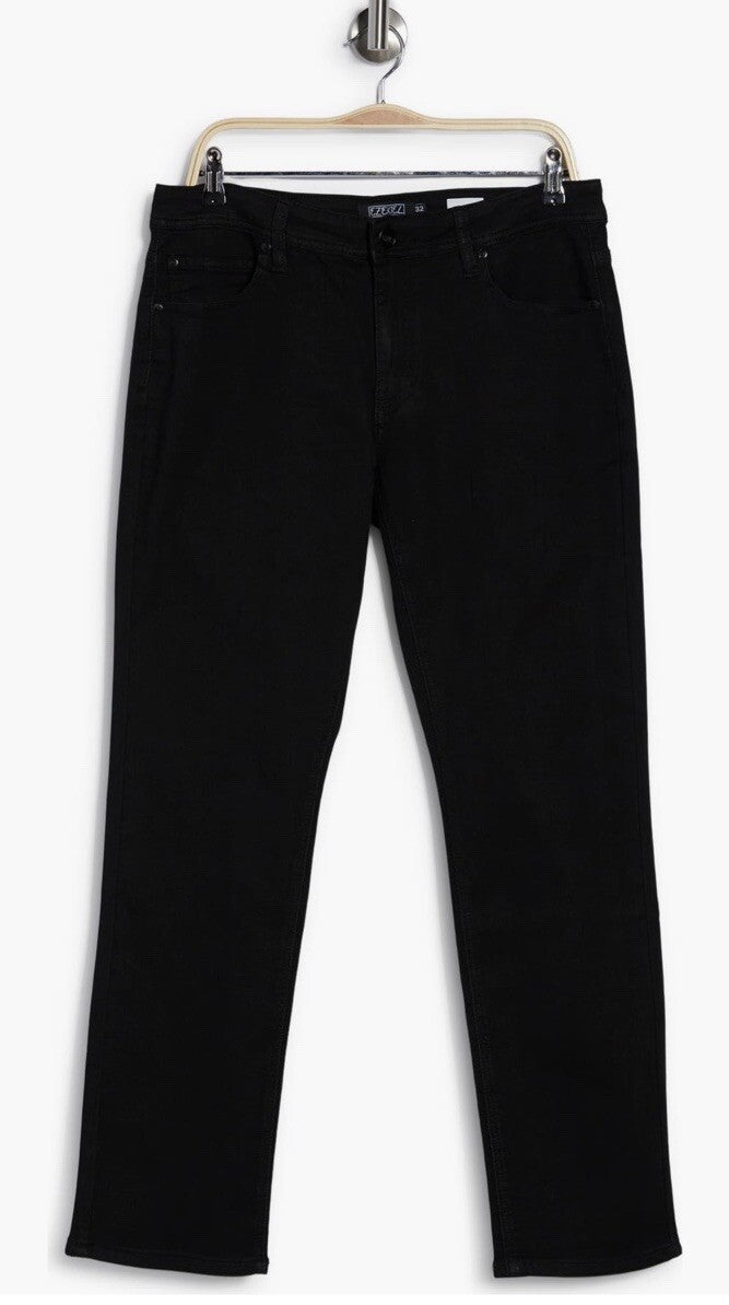 Ezekiel Men’s Tinker Five Pocket Straight Leg Pants Denim Jeans- Black- 29Wx32L