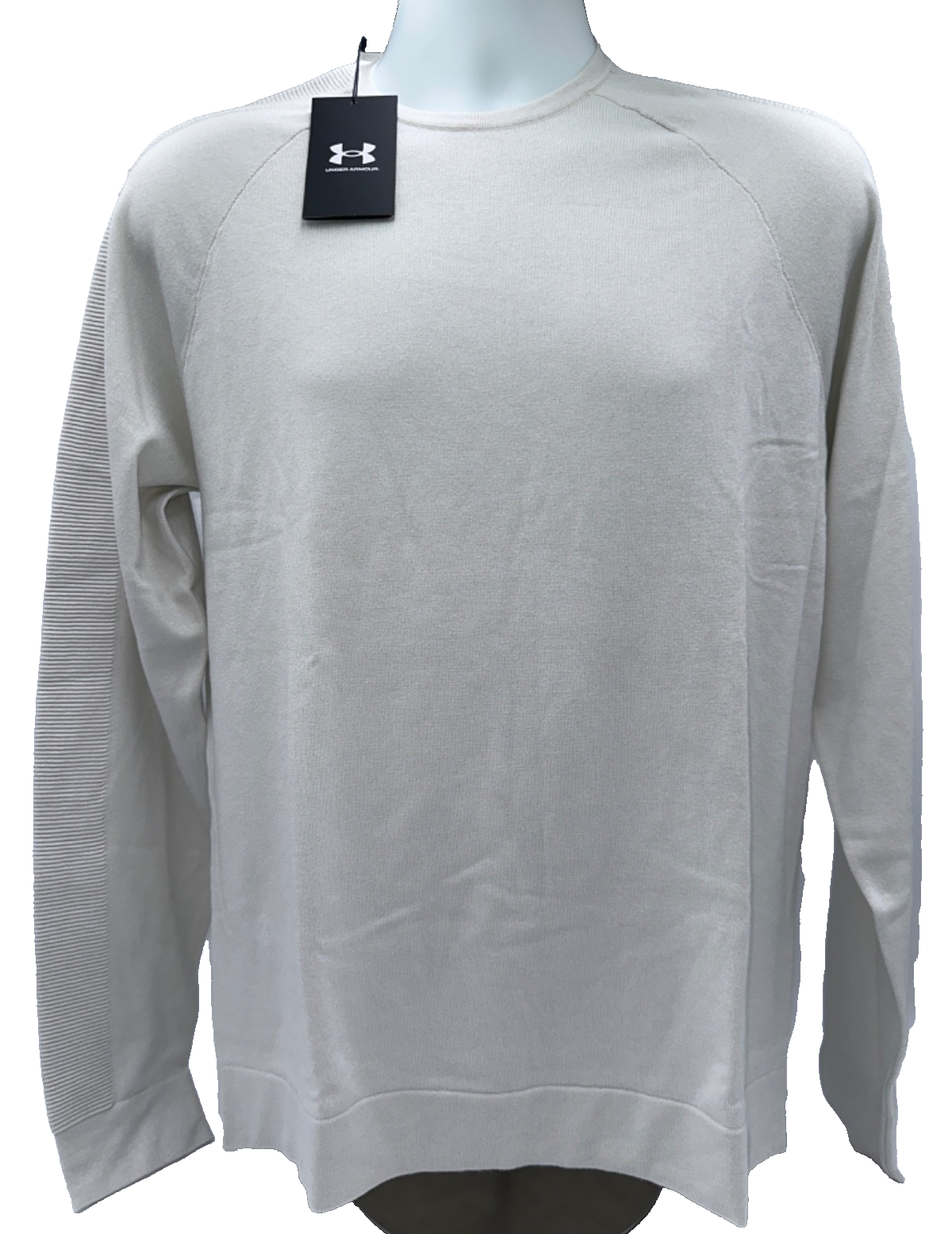 $150 Under Armour Men's Tour Tips Sweater - White - Medium - New With Tag