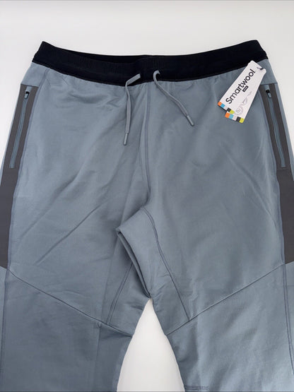$160 Smartwool Men’s Active Tech Fleece Pants - Pewter Blue- 2XLarge - New Tags