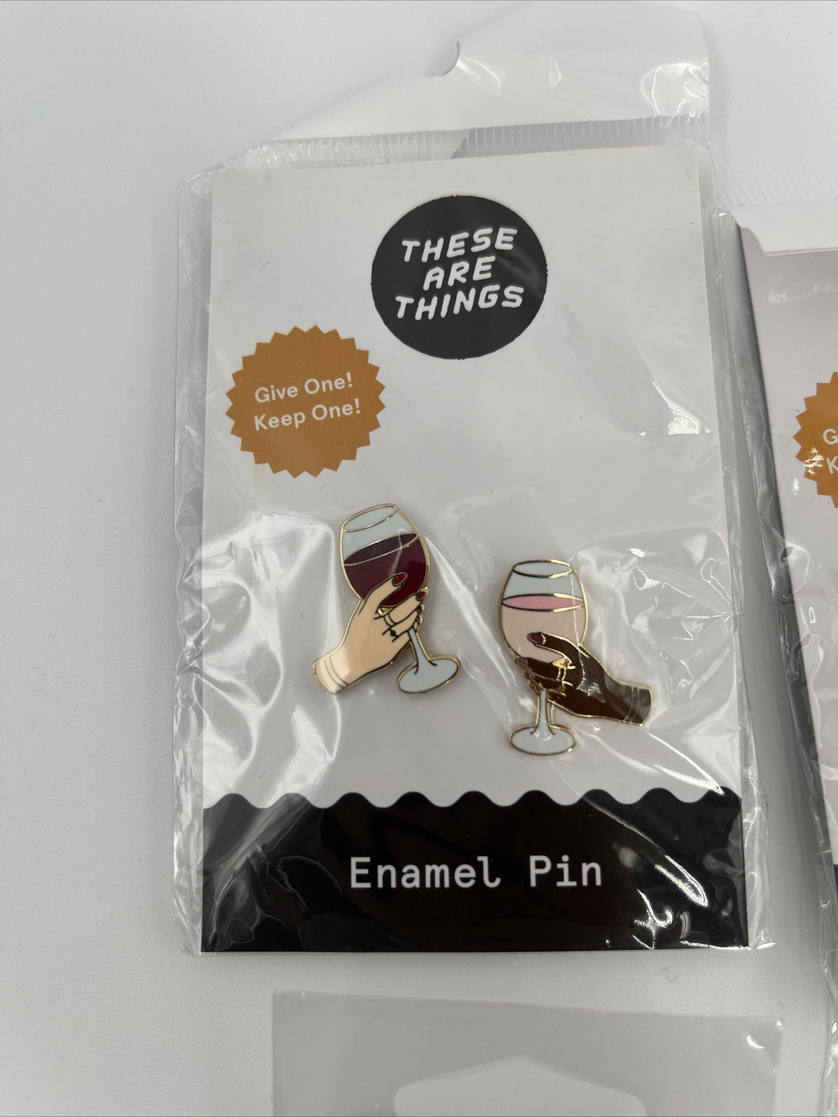 These Are Things Combo Lot Of 4 Enamel Pin Sets, Yin Yang Flow New! Best Price