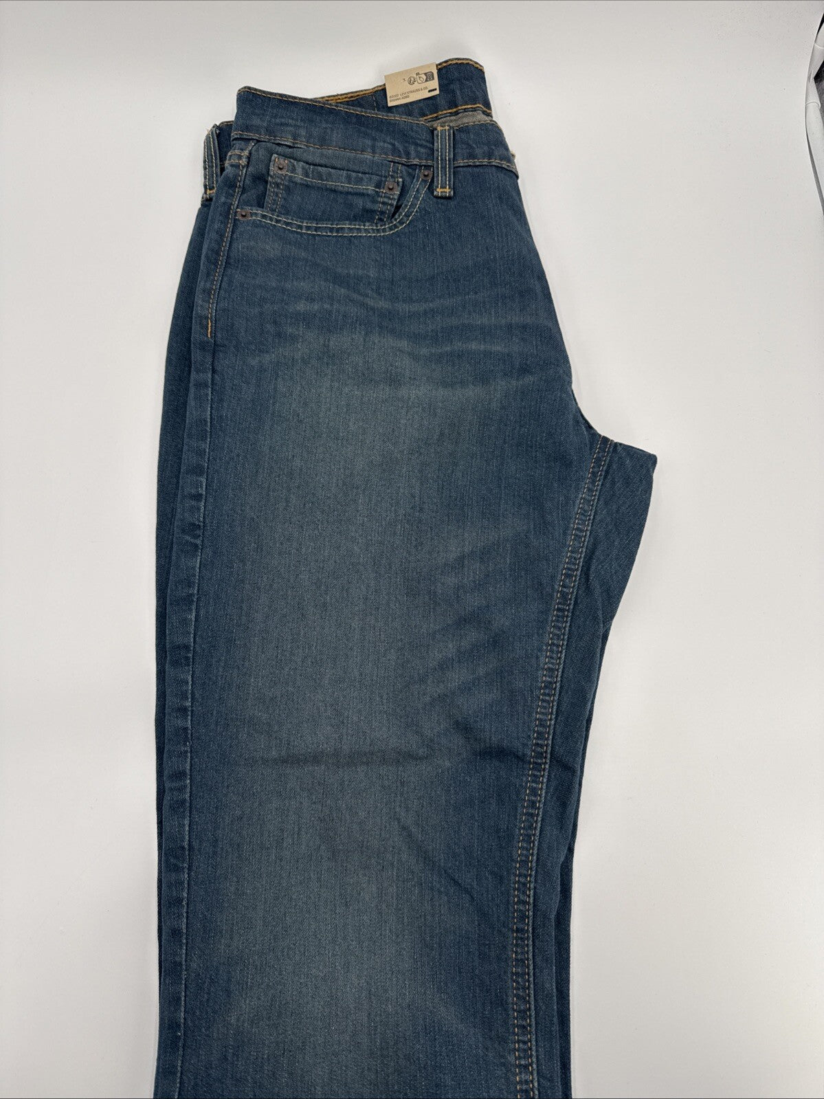 $70 Levi's Men’s 541 Athletic Taper Stretch Jeans-Midnight Rigid-33W x 30L-NEW