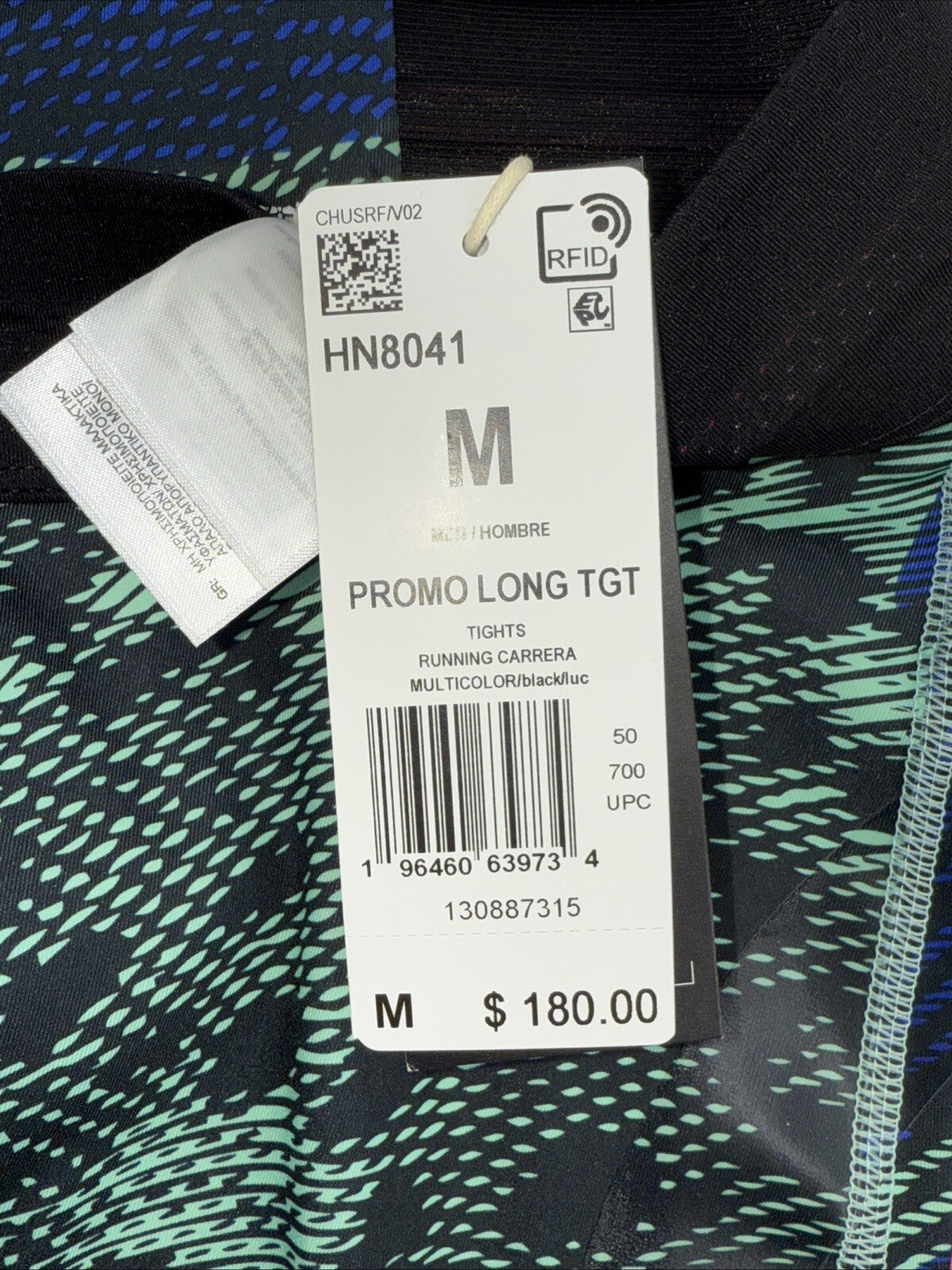 $180 Adidas Men’s Track & Field 2023 Pro Elite Team Long Tights-Size: Medium-New