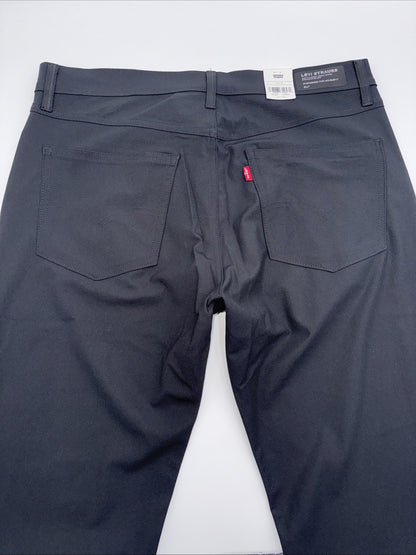 $70 Levi's Men's 511 Slim Tech Pants Stretch A92130010- Black- 36W 30L - New Tag