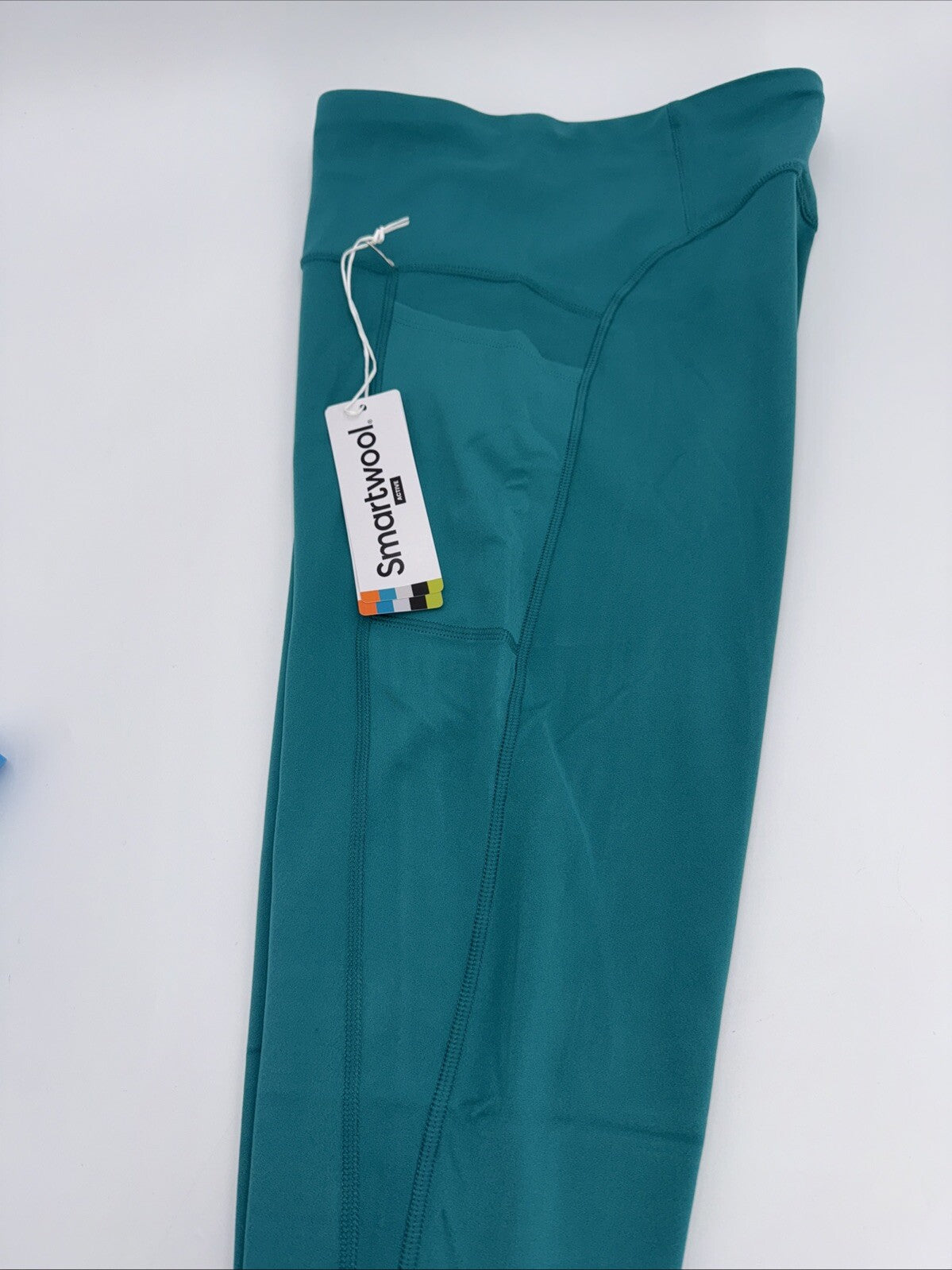 $120 Smartwool Women's Active Legging  - Deep Lake Green- Large - New With Tags