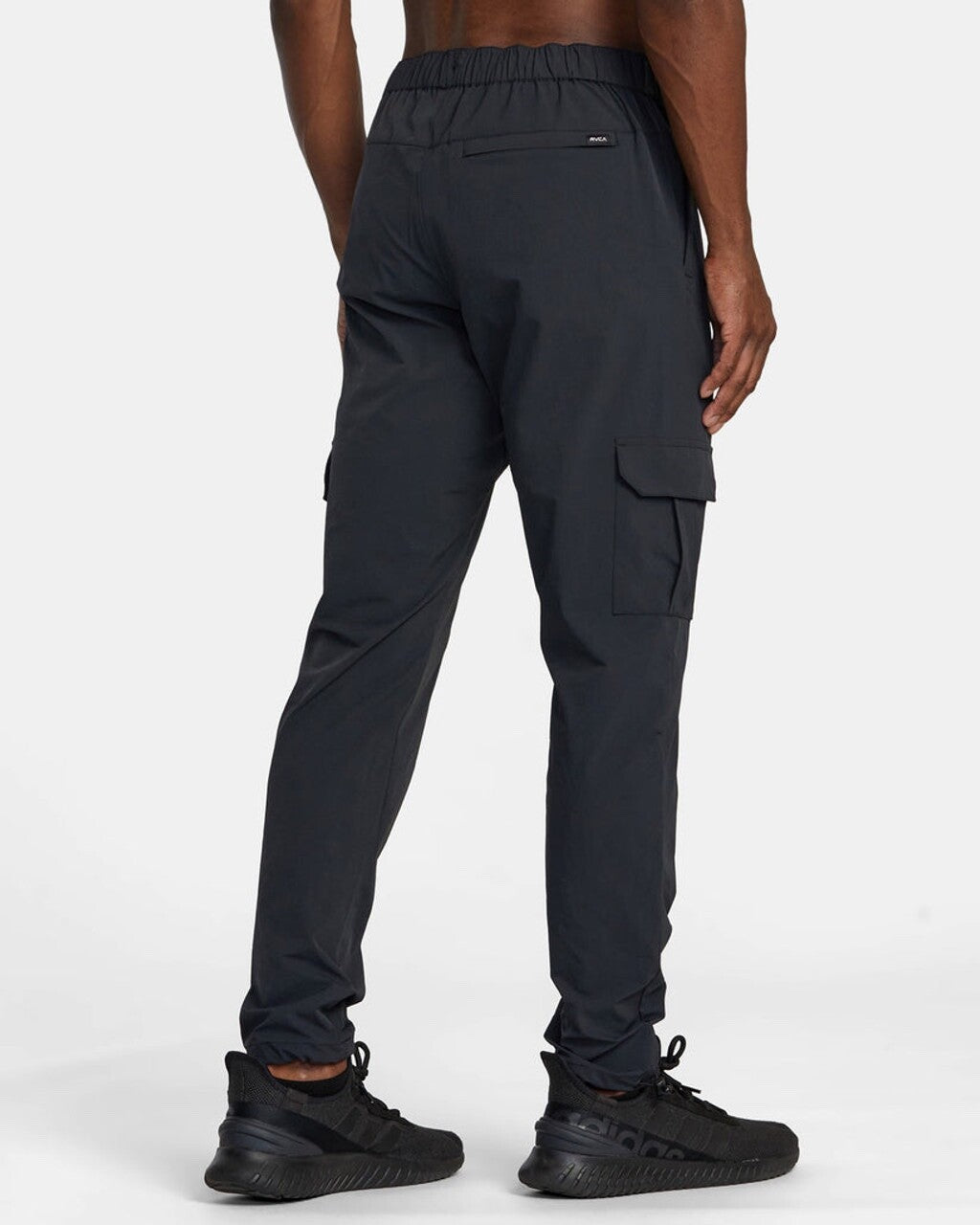 $90 RVCA Men’s Spectrum Tech Cargo Pants-Black-Small- New With Tags