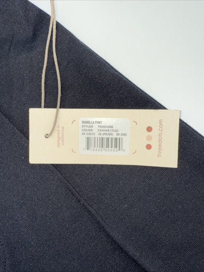 $89 Three Dots Women’s Isabella Flare Pants- Black - XSmall - New Tags