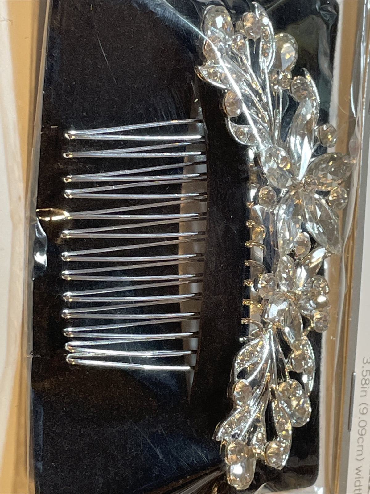 Combo Lot 3 PCs Studio His & Hers WEDDING Set: Hair Comb - Headpiece- Bracelet
