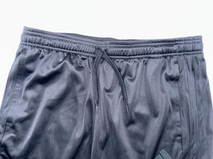 $45 Adidas Men's 3 Stripes Tricot Regular Tapered Track Pant - Black -Large-New