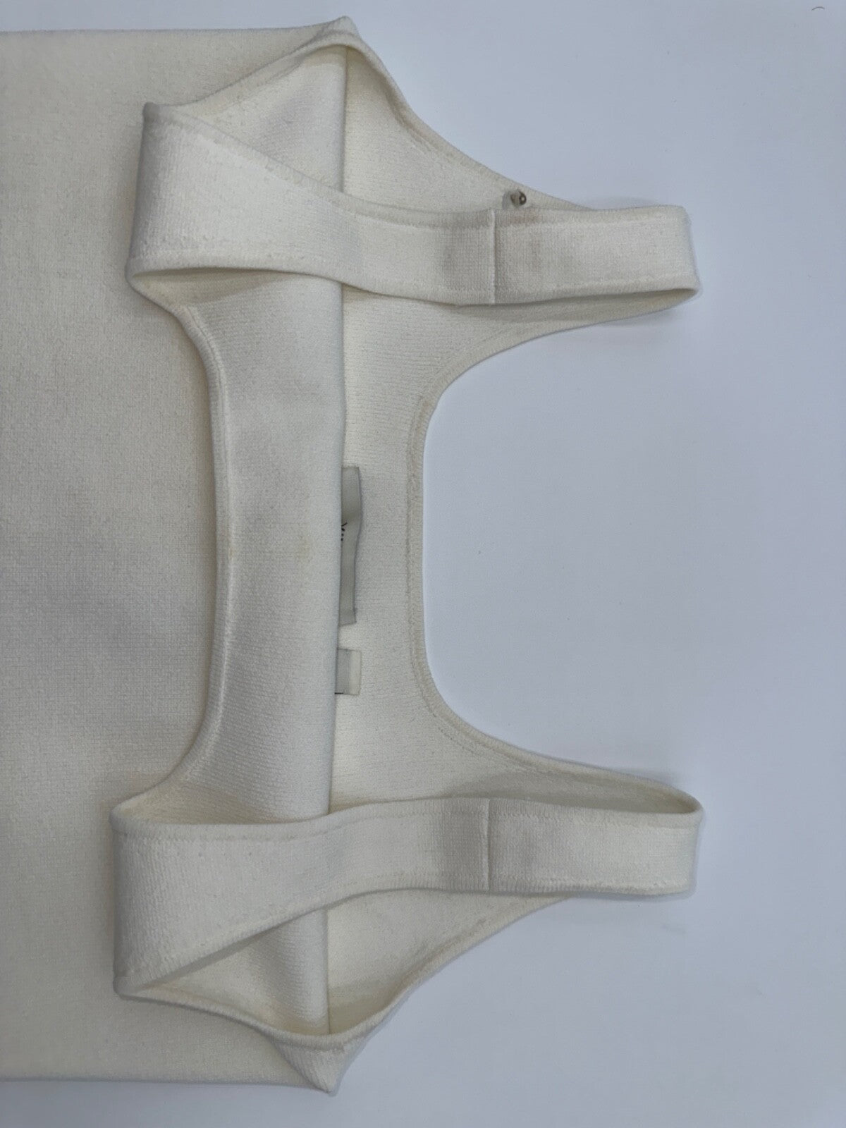 $395 Vince Women’s Square Neck Rib Tank Top- Off White-XSmall- New Slight Defect