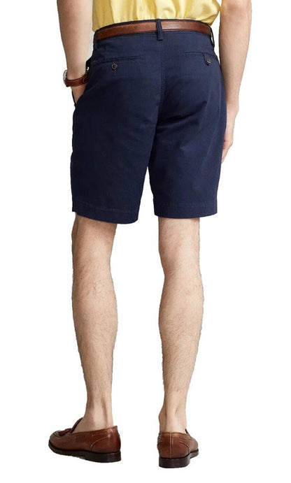 $90 Polo Ralph Lauren Men's Classic Fit 9" Stretch Chino Shorts-Ink Blue- 35W