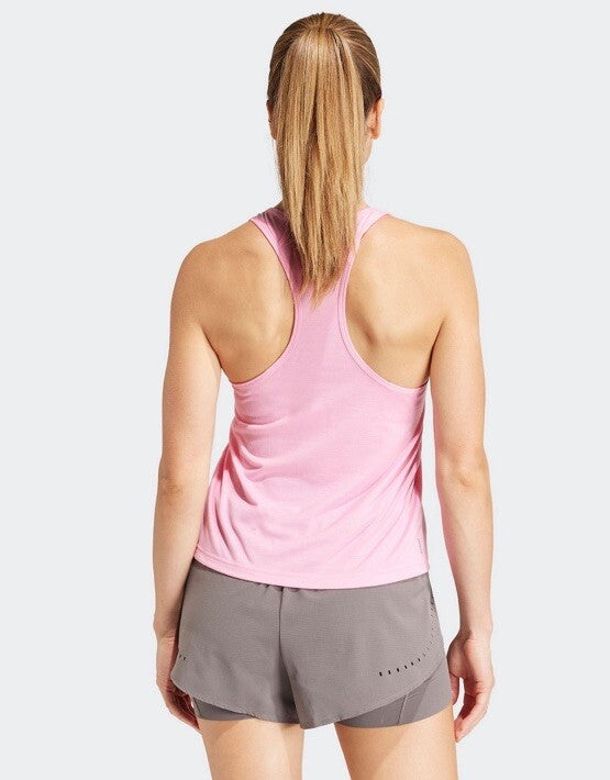 Adidas Women’s Train Essentials Racerback Tank Top - Bliss Pink- Medium - NWT