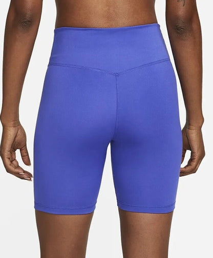 Nike One Womens Midrise Bike Shorts - Purple- XSmall  MSRP $45