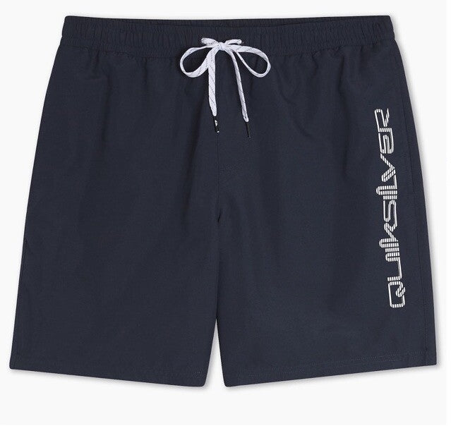 QUICKSILVER Men’s Behind the Waves 6.5" Volley Swim Shorts - Navy Blazer-XSmall