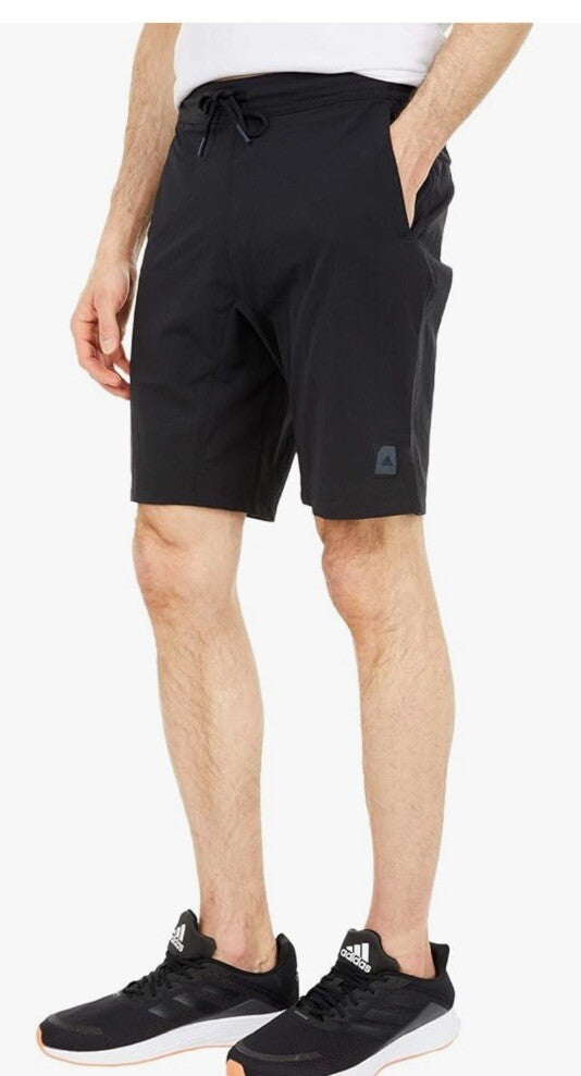 $80 Adidas Men’s Adicross Men's Golf Stretch Shorts- Black - Size: XLarge-Newu