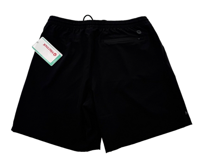 $70 Marmot Men’s- Elche UPF 50 Shorts 7”-Black-Medium-New Tag