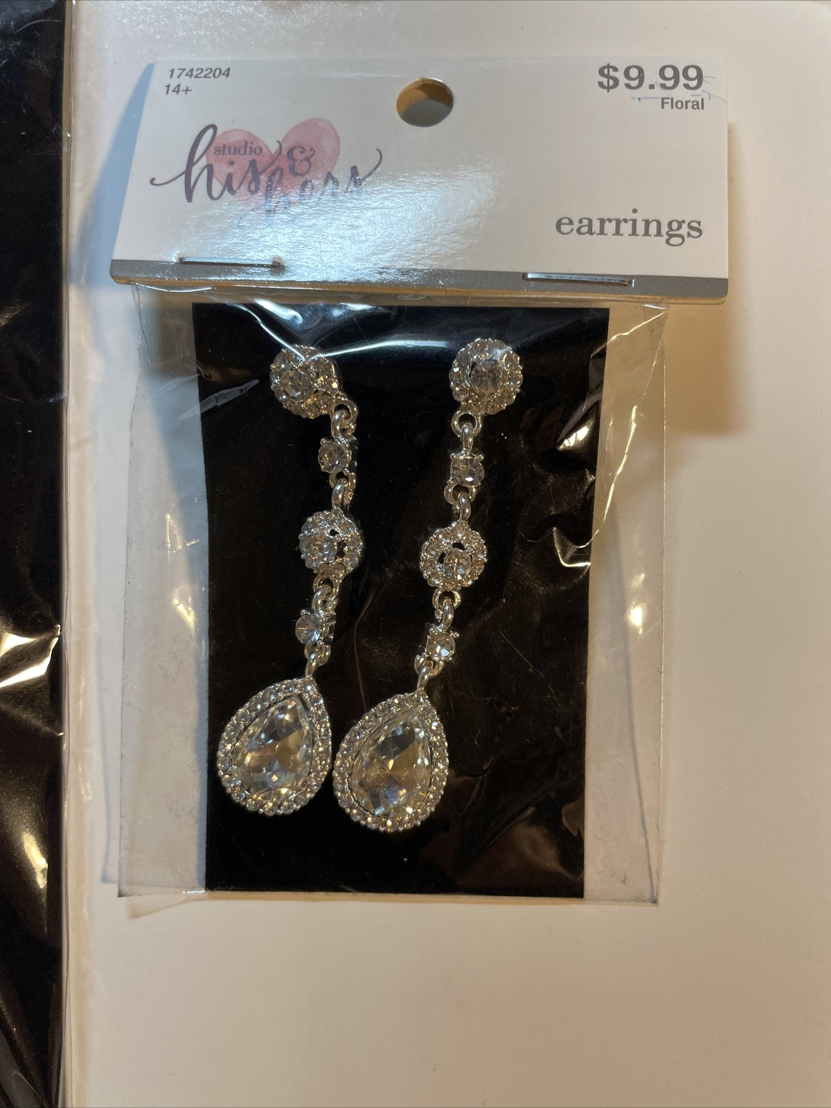 Combo Lot 3 PCs Studio His & Hers WEDDING Set: EARRINGS- Headpiece - Bracelet