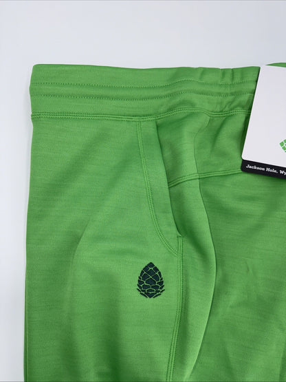 $138 Stio Women's Gannett Peak Fleece Pants-  Alpine Green- Medium- New Tags