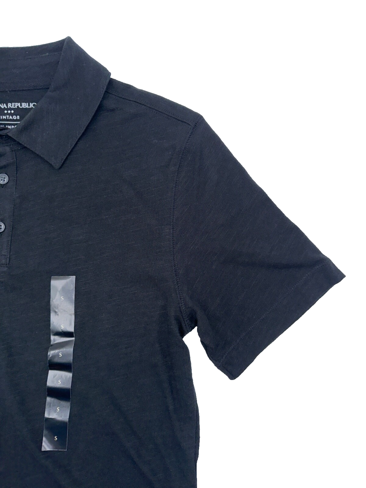 $45 Banana Republic Men’s Polo - 5793740110001- Black - Small - New With Tag