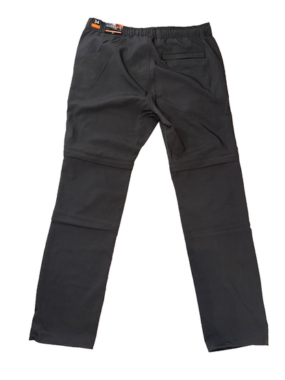 Kyodan Men’s Hiking Convertible Pants - Dark Grey - 34W x 32L - New With Tags