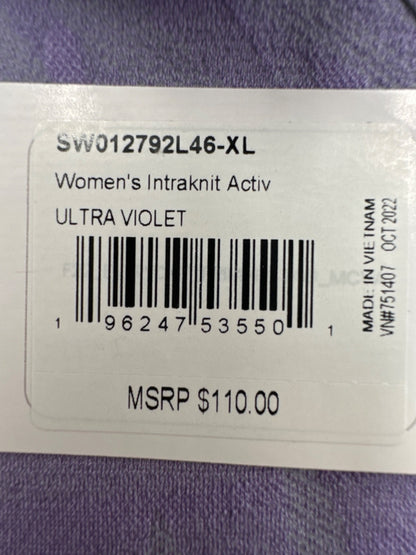 $110 Smartwool Women's Intraknit Active Base Layer - Violet - XLarge - New Tags