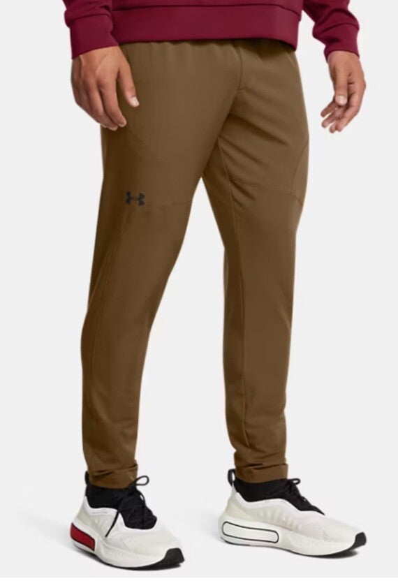 $90 Under Armour Men’s Unstoppable Tapered Training Joggers -Coyote-2XLarge-New
