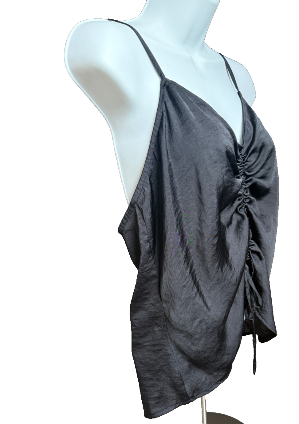 $30 Nine West Women’s-Fashion Cami-Mineral Black-Medium-New With Tags