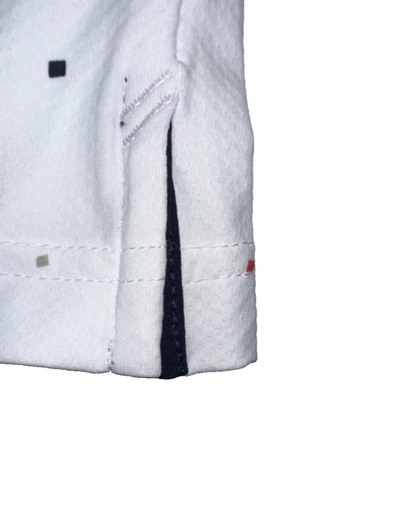 $75 Under Armour Men's ISO Chill Diamond Scatter Polo - White - Medium- New