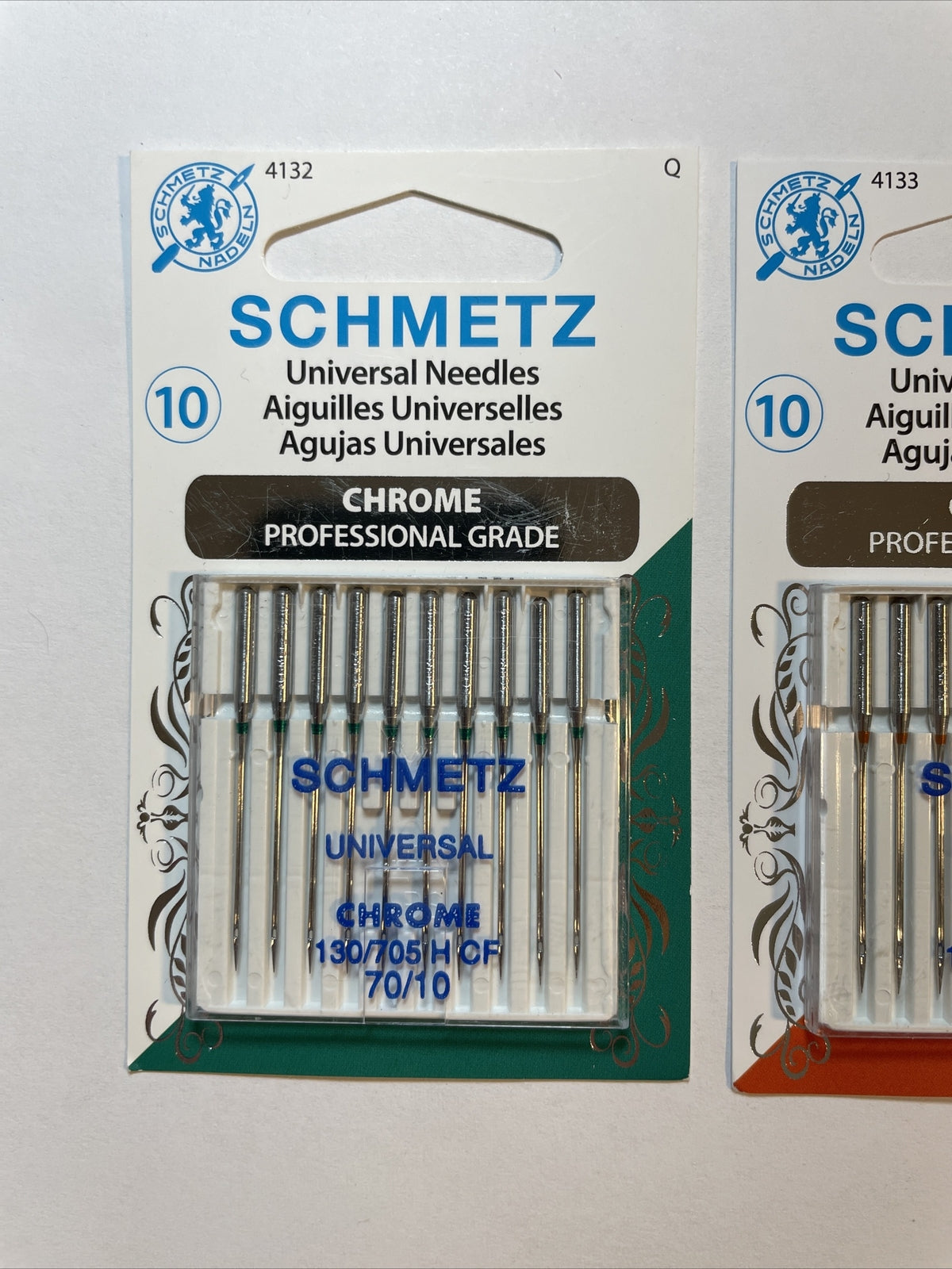 (4) Euro-Notions Schmetz Chrome Universal Machine Needles-Size Combo