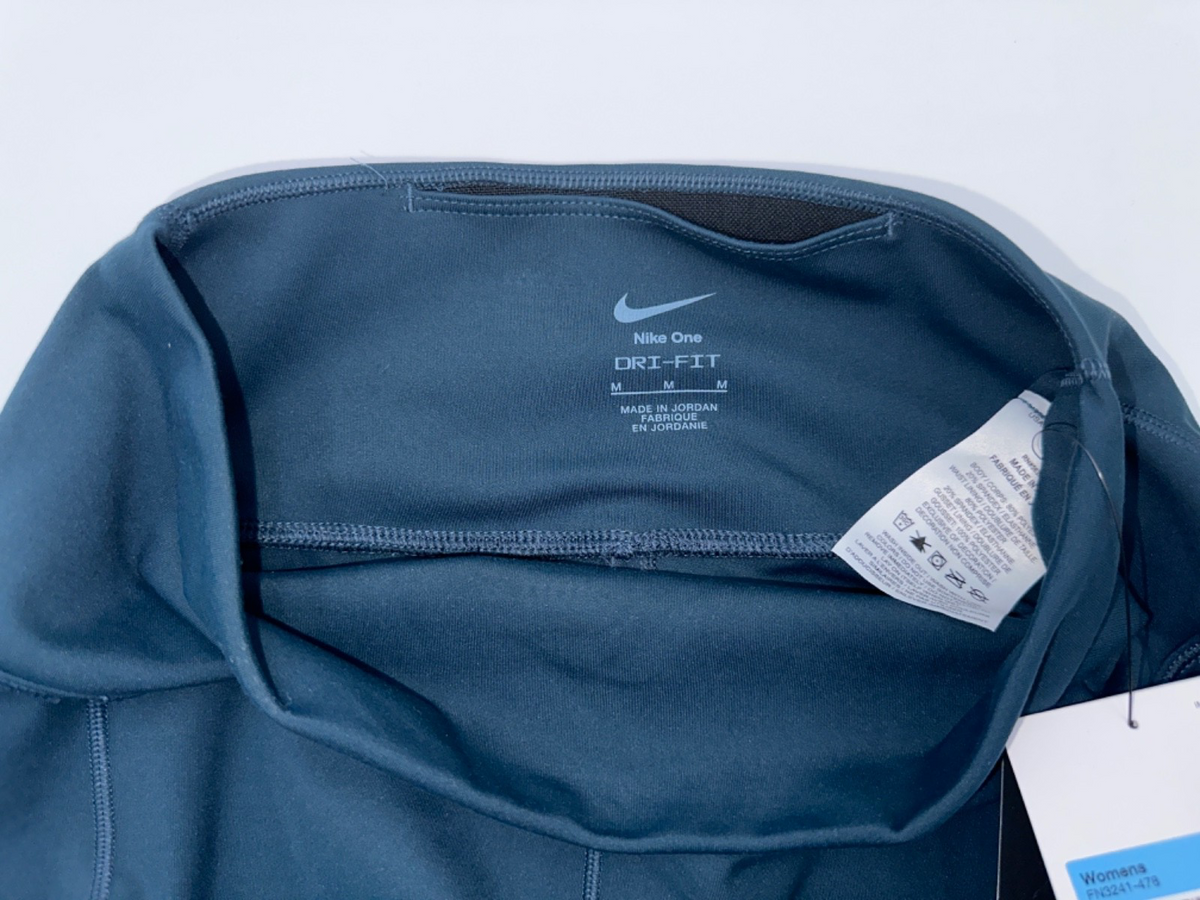$60 Nike Women's Training Leggings - FN3241478 - Teal - Medium - New With Tags