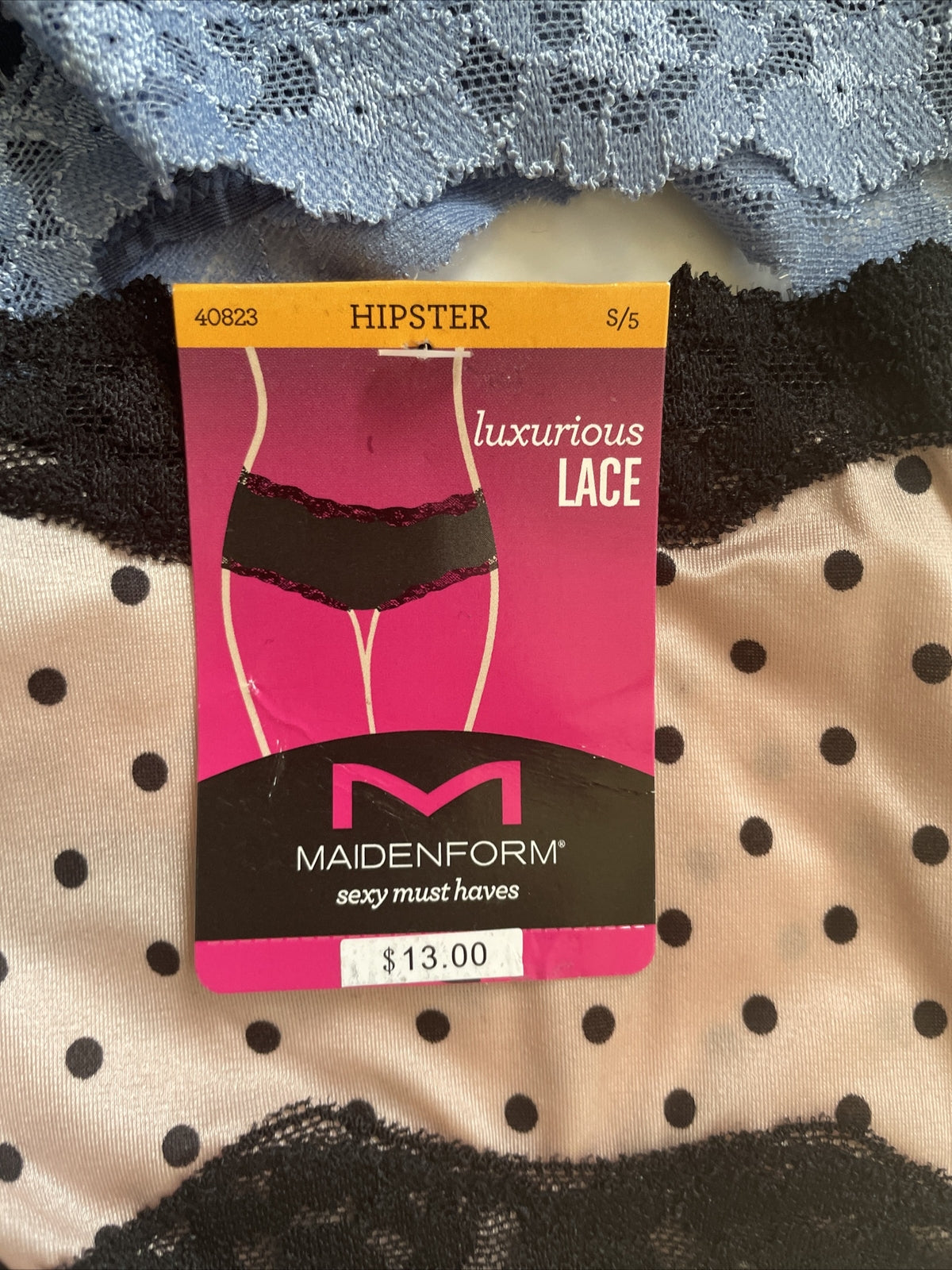 MAIDENFORM Hipster 3 Pairs #40823 Size: 5/Small- Mix Color Combo -NEW