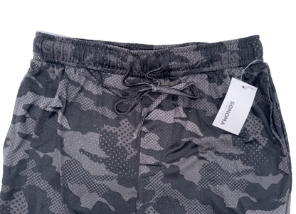 Sonoma Men's Joggers - LS21J302RP - Black Camo - Small - New With Tags