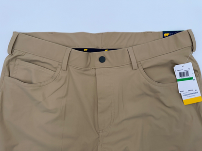 $80 Jack Nicklaus Men's Pull On Golf Pants - Chinchilla - Large - New With Tags