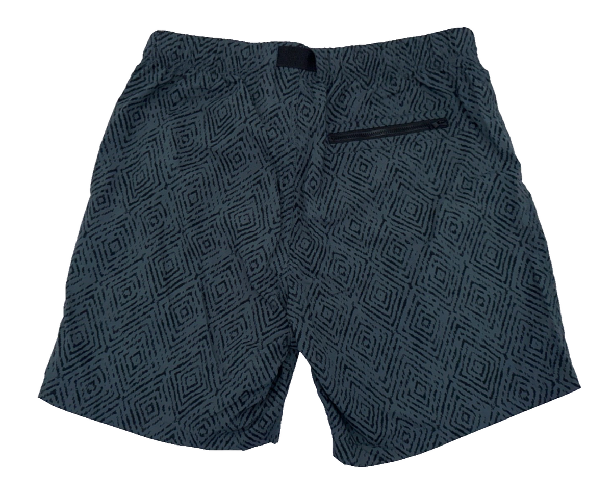 $79 Howler Brothers Men’s Pedernales Packable Short 7” - Soundwaves Petrol - 32W