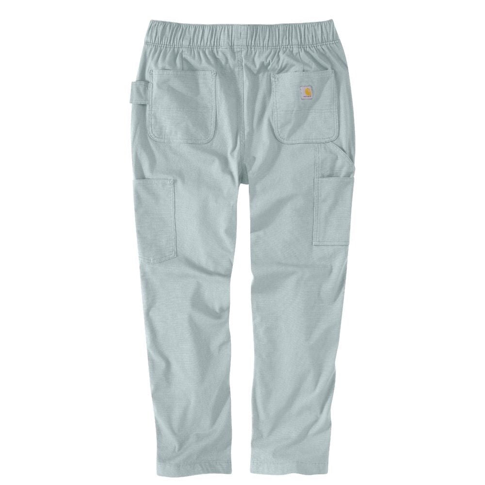 $70 Carhartt Women’s Force Relaxed Fit Ripstop Work Pant - Dew Drop - Large-New