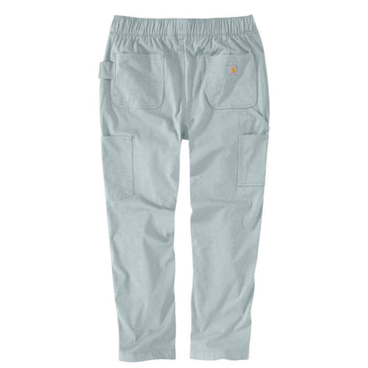 $70 Carhartt Women’s Force Relaxed Fit Ripstop Work Pant - Dew Drop - Large-New