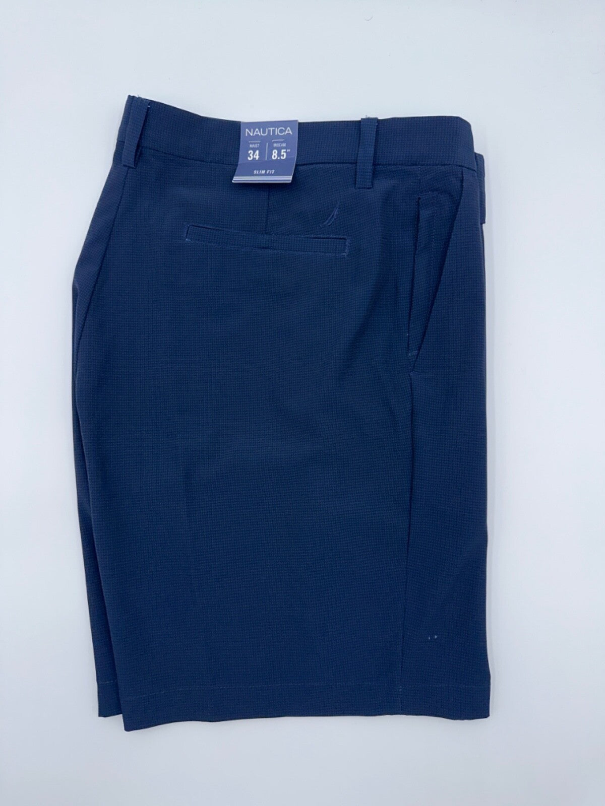 $70 Nautical Men’s Shorts 8.5” - B55100 - 4NV Navy - 34W - New with tag