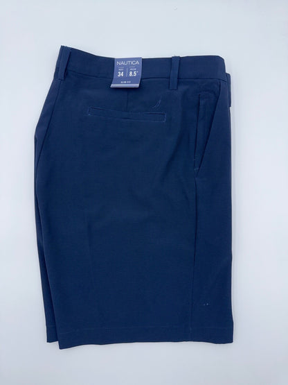 $70 Nautical Men’s Shorts 8.5” - B55100 - 4NV Navy - 34W - New with tag