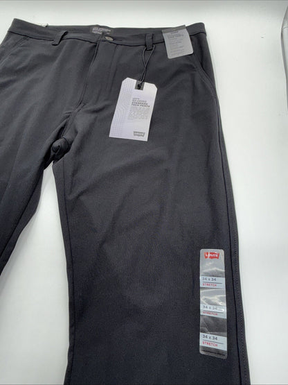 $69 Levi’s Men’s XX Chino Standard Tech Pants- Black -34Wx34L - New With Tags