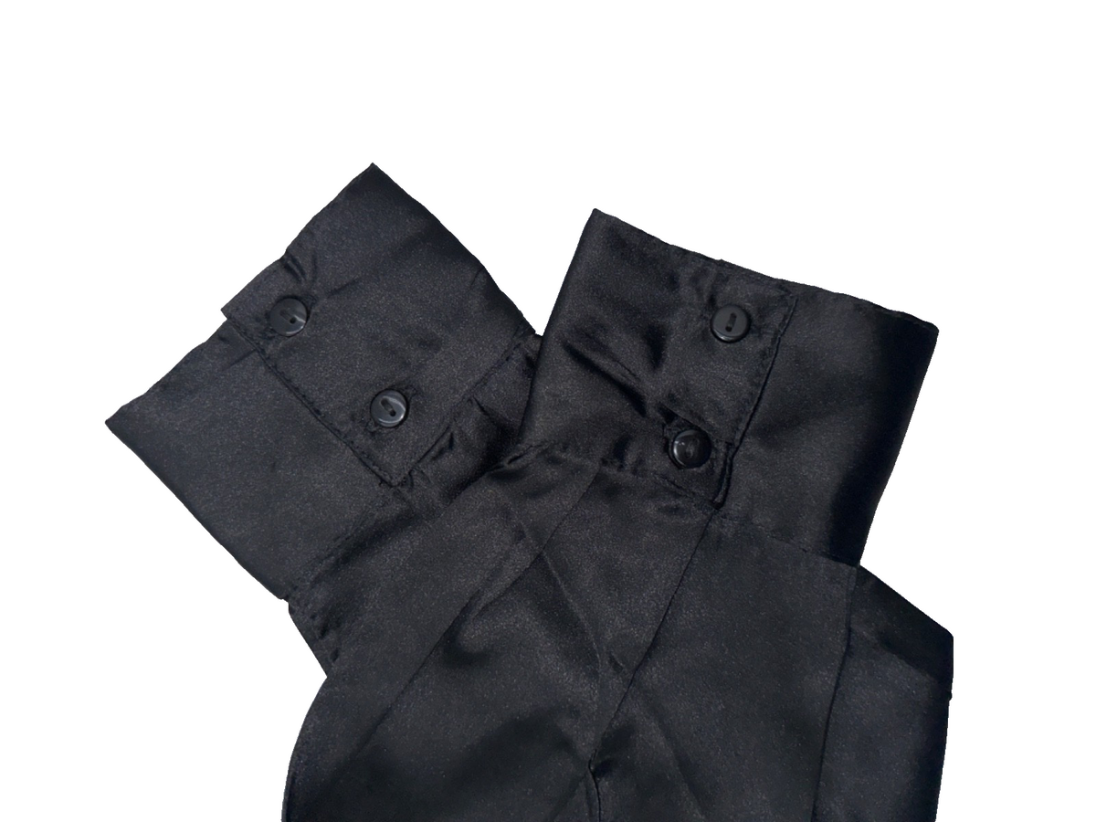 Japna Women's Longe Sleeve Blouse - Black - Small - New With Tags